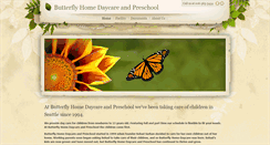 Desktop Screenshot of butterflyshorelinedaycare.com